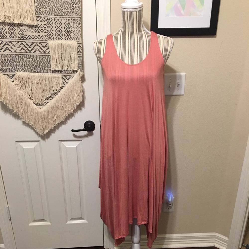 Marsala Sleeveless Harem Dress - Picture 4 of 5